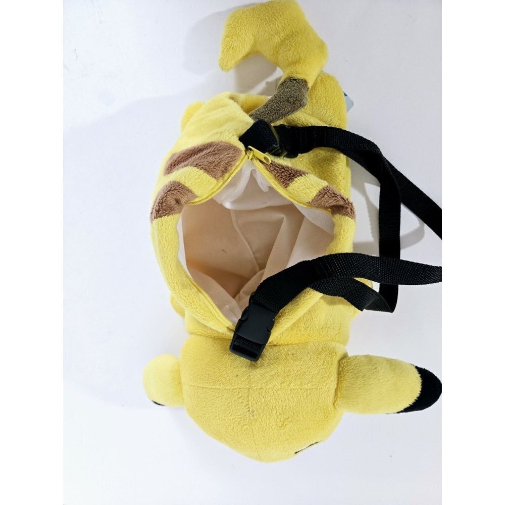 Pokémon Pikachu Plush Backpack Bag 2007 NWT Vintage Tongue Out - Picture 8 of 8